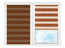 Рулонные кассетные шторы День Ночь равенна 36 цена. Купить в «Мастерская Жалюзи»